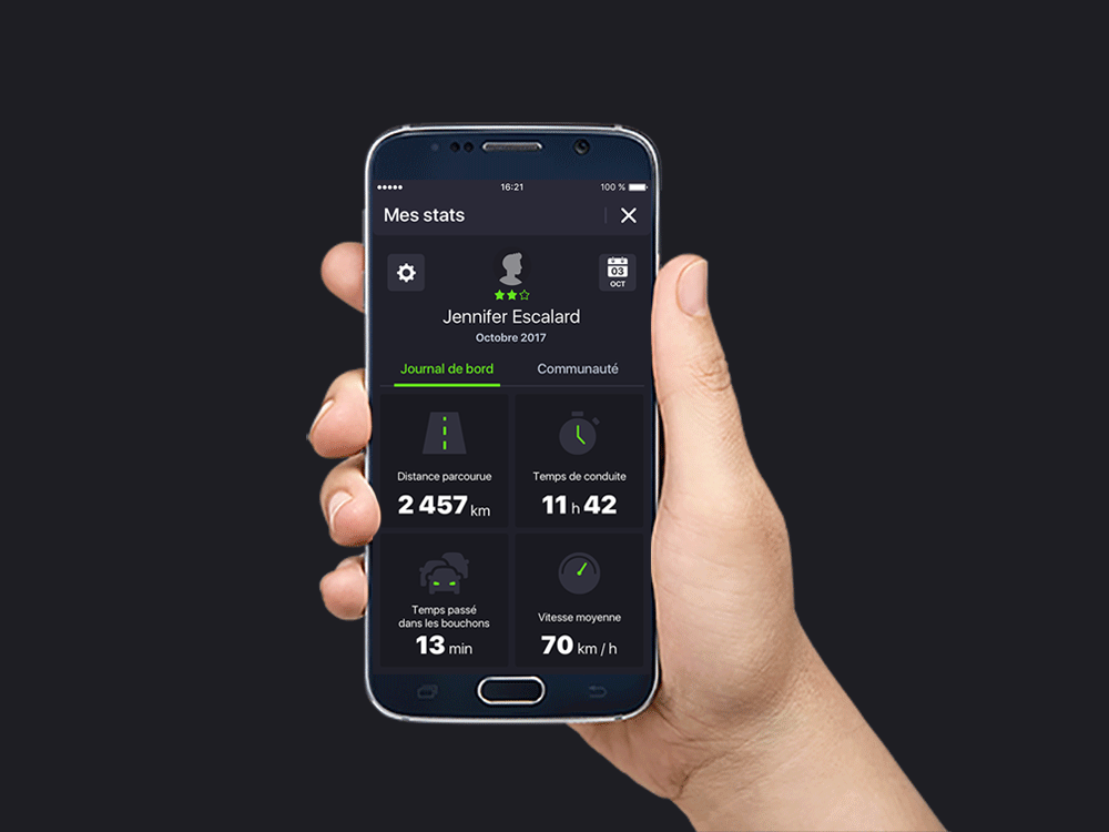 L'interface Mes Stats