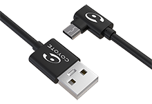 Cable USB coudé